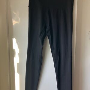 Black Aerie High-Waisted Leggings 7/8